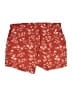 Shein Floral Red Shorts Size 4 - photo 2