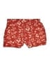 Shein Floral Red Shorts Size 4 - photo 1
