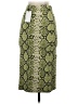 JOA Animal Print Green Formal Skirt Size XS - photo 2