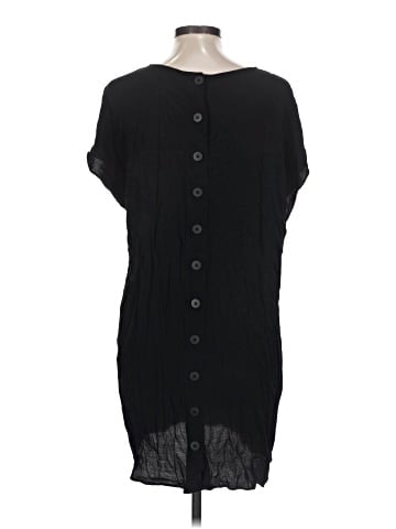 Madewell Crewneck Button-Back Easy Dress (view 2)
