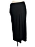 Old Navy 100% Polyester Solid Black Casual Skirt Size XL - photo 1