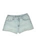 No Boundaries Blue Denim Shorts Size 10 - photo 1