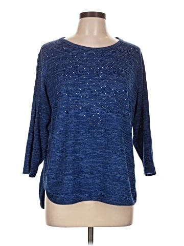 Cathy Daniels 3/4 Sleeve Top (view 1)