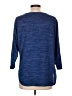 Cathy Daniels Blue 3/4 Sleeve Top Size L - photo 2