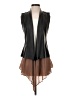 Double Zero 100% Polyester Brown Sleeveless Blouse Size S - photo 1