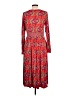 Boden Paisley Red Casual Dress Size 10 - photo 2