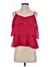 Amadi 100% Polyester Red Sleeveless Blouse Size XS - photo 1