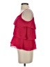 Amadi 100% Polyester Red Sleeveless Blouse Size XS - photo 5