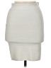 BCBGMAXAZRIA Solid Ivory Formal Skirt Size M - photo 1