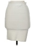BCBGMAXAZRIA Solid Ivory Formal Skirt Size M - photo 2