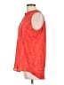 Jones New York 100% Polyester Red Sleeveless Blouse Size L - photo 5