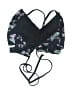 Raisins Print Black Swimsuit Top Size XL (estimated) - photo 2