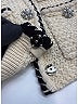 Self-Portrait Ivory Cardigan Size S - photo 8