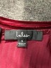 Lulus Burgundy Long Sleeve Blouse Size S - photo 3