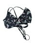 Raisins Print Black Swimsuit Top Size XL (estimated) - photo 1