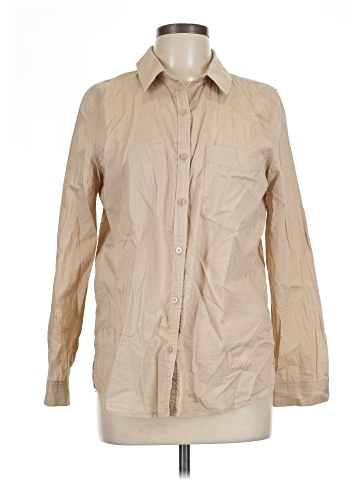 Be Cool Long Sleeve Button-Down Shirt (view 1)