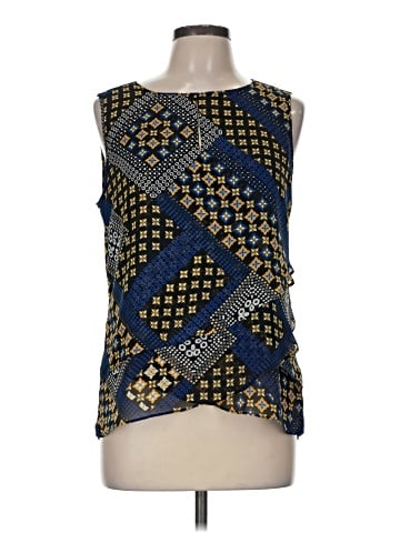 Roz & Ali Sleeveless Blouse (view 1)