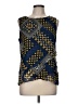 Roz & Ali 100% Polyester Blue Sleeveless Blouse Size M - photo 1