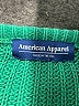 American Apparel 100% Cotton Green Pullover Sweater Size S - photo 7