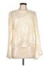 Parker Ivory Long Sleeve Blouse Size L - photo 1