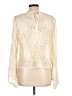 Parker Ivory Long Sleeve Blouse Size L - photo 2