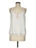 Dex 100% Polyester Ivory Sleeveless Blouse Size M - photo 1