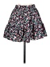 Shein Floral Black Casual Skirt Size 4 - photo 1