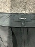 Theory Solid Black Wool Pants Size 6 - photo 7