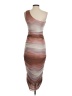 Forever 21 Graphic Brown Cocktail Dress Size S - photo 2