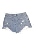 Forever 21 100% Cotton Blue Denim Shorts Size 31 waist - photo 2