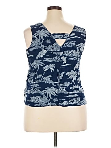 a.n.a. A New Approach Sleeveless Blouse (view 2)