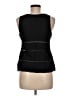Odille Black Sleeveless Blouse Size 6 - photo 2
