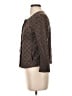 J.Jill 100% Cotton Argyle Brown Jacket Size XS - photo 5