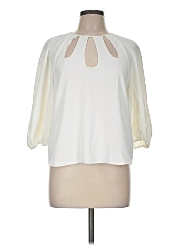 Amanda Uprichard 3/4 Sleeve Blouse (view 1)