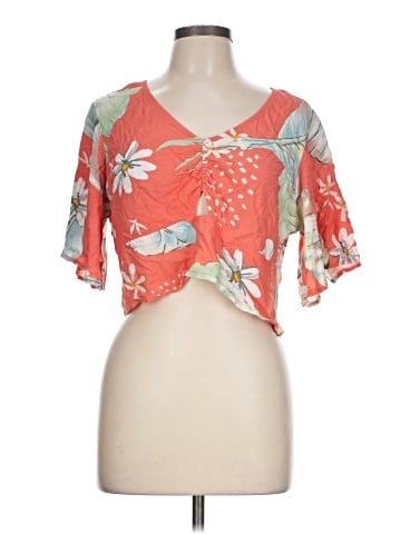 CLOCKHOUSE Short Sleeve Blouse (view 1)