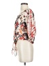 The Hanger 100% Polyester Ivory 3/4 Sleeve Blouse Size S - photo 5