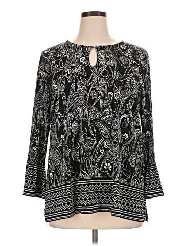 Jones Studio Long Sleeve Blouse (view 1)