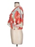 CLOCKHOUSE Orange Short Sleeve Blouse Size L (estimated) - photo 5