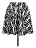 Moon Collection Graphic Black Casual Skirt Size Med - photo 1