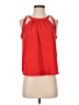 Mine Red Sleeveless Blouse Size S - photo 1