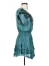 Ecote 100% Rayon Teal Cocktail Dress Size XXS - photo 4