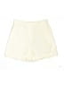 H&M Solid Ivory Shorts Size 8 - photo 1