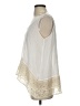 Love Sam 100% Cotton Ivory Sleeveless Blouse Size XS - photo 5