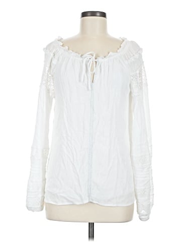 Sweet Magnolia Long Sleeve Blouse (view 1)