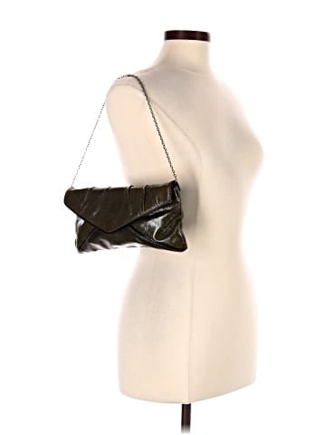 BCBGMAXAZRIA Leather Clutch (view 2)
