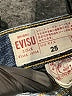Evisu Blue Denim Shorts Size 25 waist - photo 3