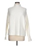 Dex White Ivory Turtleneck Sweater Size L - photo 1