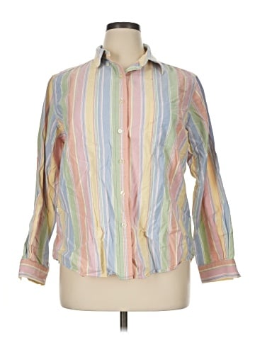 L.L.Bean Long Sleeve Button-Down Shirt (view 1)