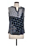 Dana Buchman Blue Sleeveless T-Shirt Size L - photo 1