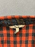 BKE 100% Cotton Plaid Orange Long Sleeve Button-Down Shirt Size M - photo 7